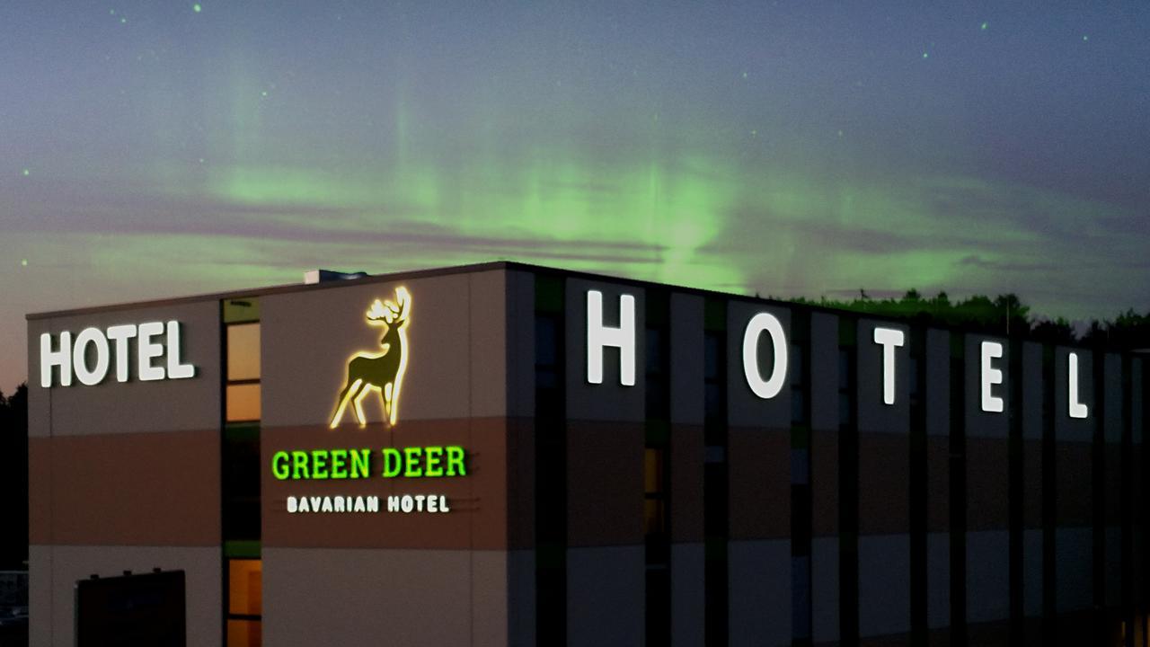 Green Deer Bavarian Hotel ลังเกนบรูค ภายนอก รูปภาพ